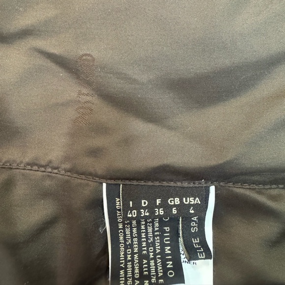 Post Card Italy Jacket Apres Ski Luxury Dark Purple Size US 4 - Picture 4 of 8